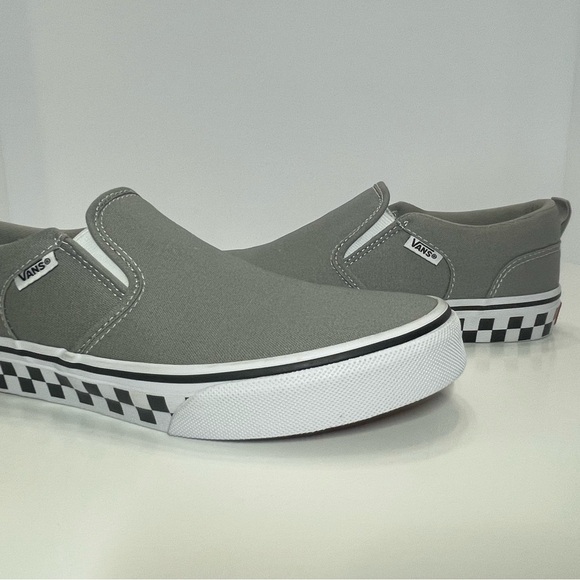Vans Asher checker sidewall boys shoes US size 5.5 new without tag no box - Picture 7 of 10